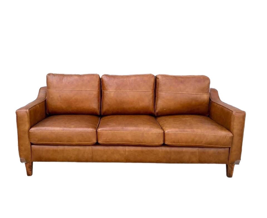 Dakota 3 Div Leather Couch